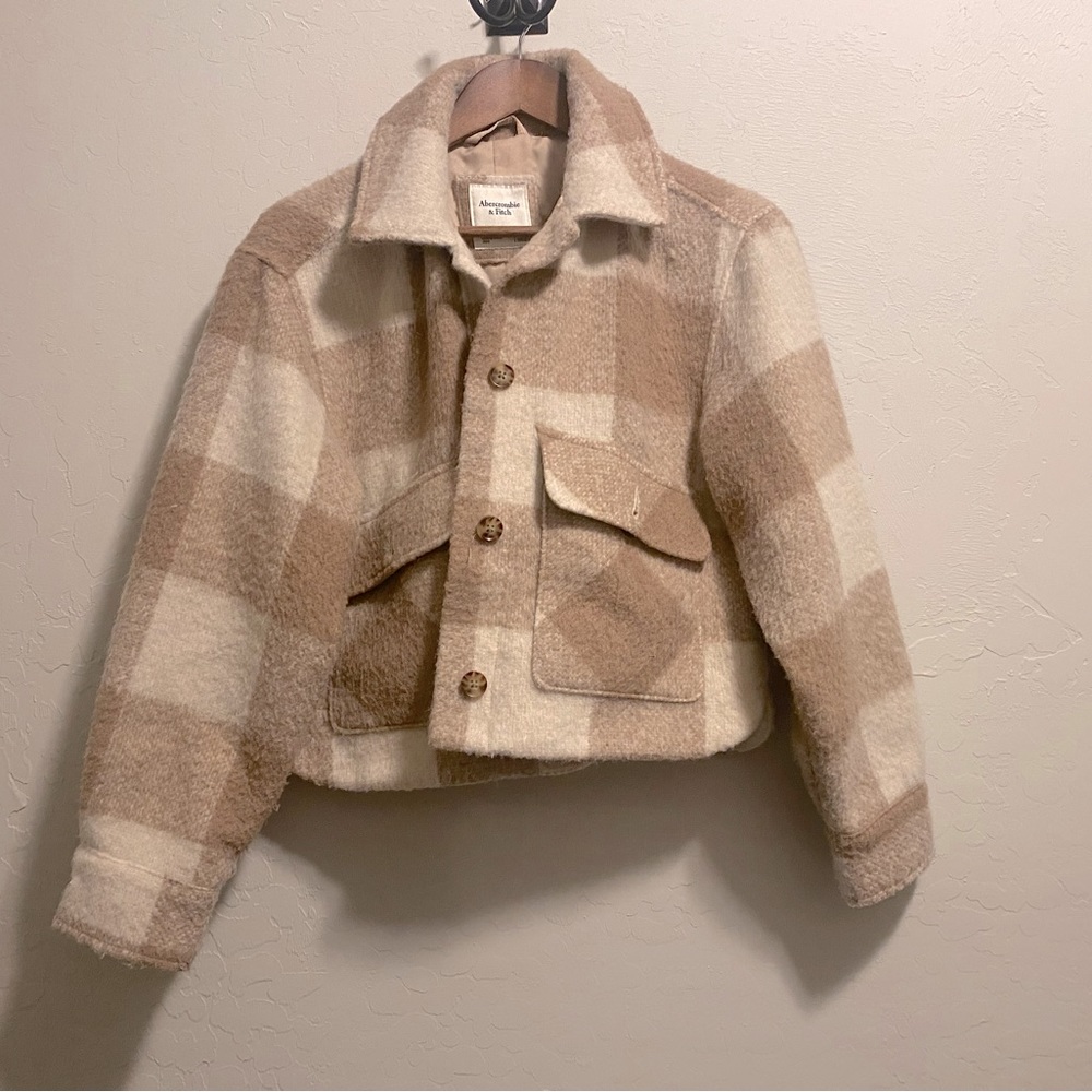 Abercrombie wool shacket
